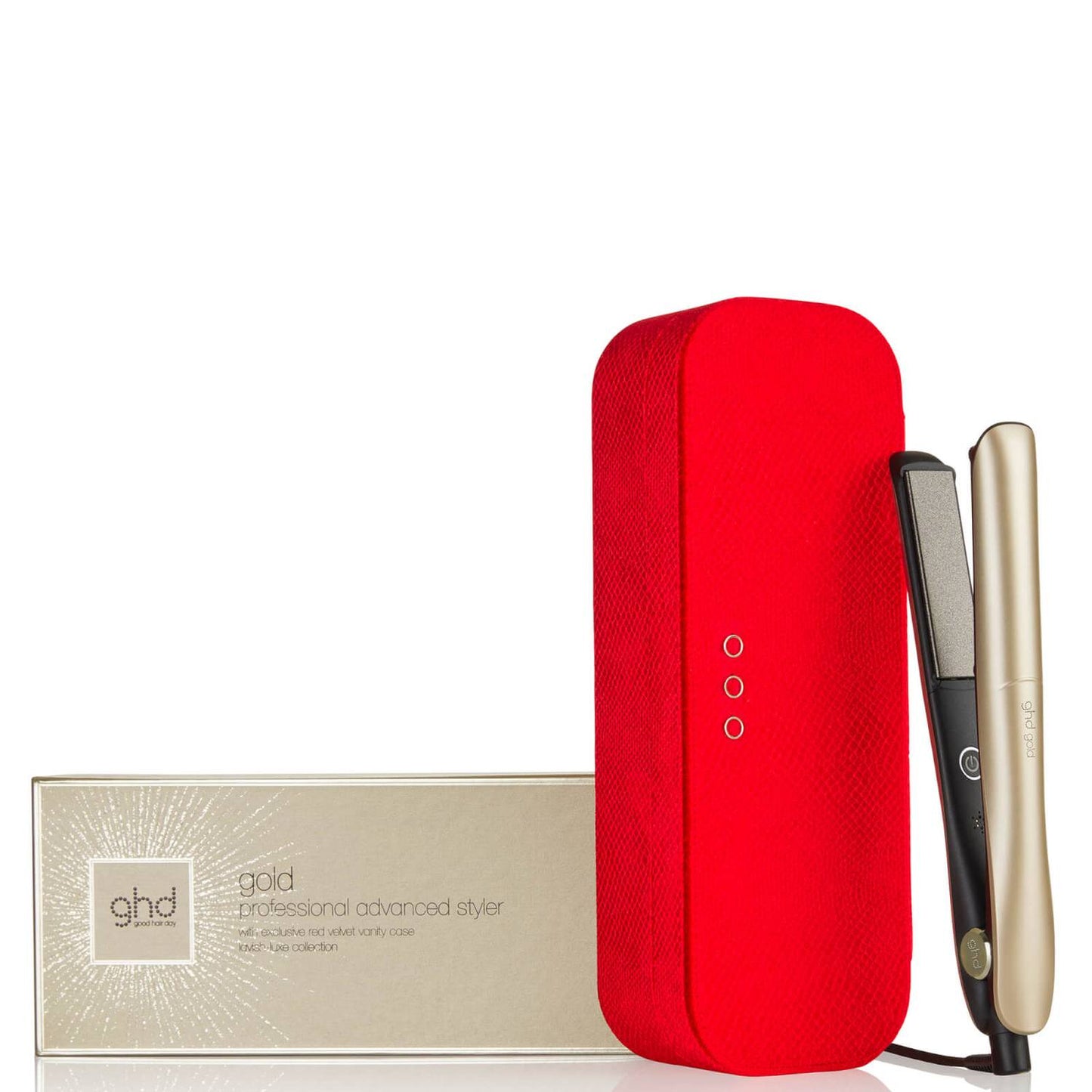 Ghd Gold Hair Straightener In Champagne Gold